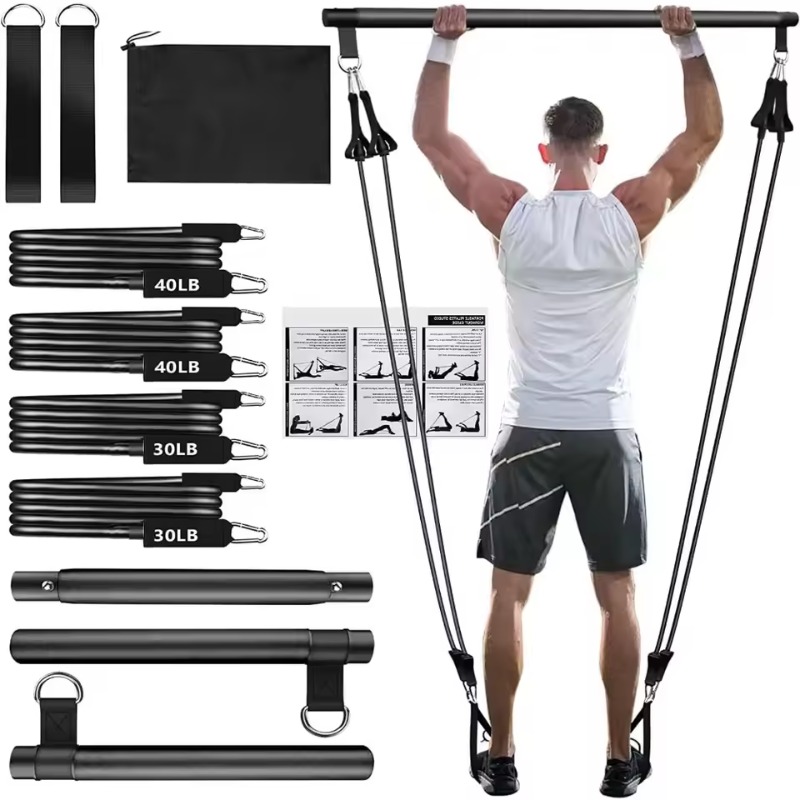 Kit de barra de Pilates con ba - Pilates Yoga Barı reseña y precio