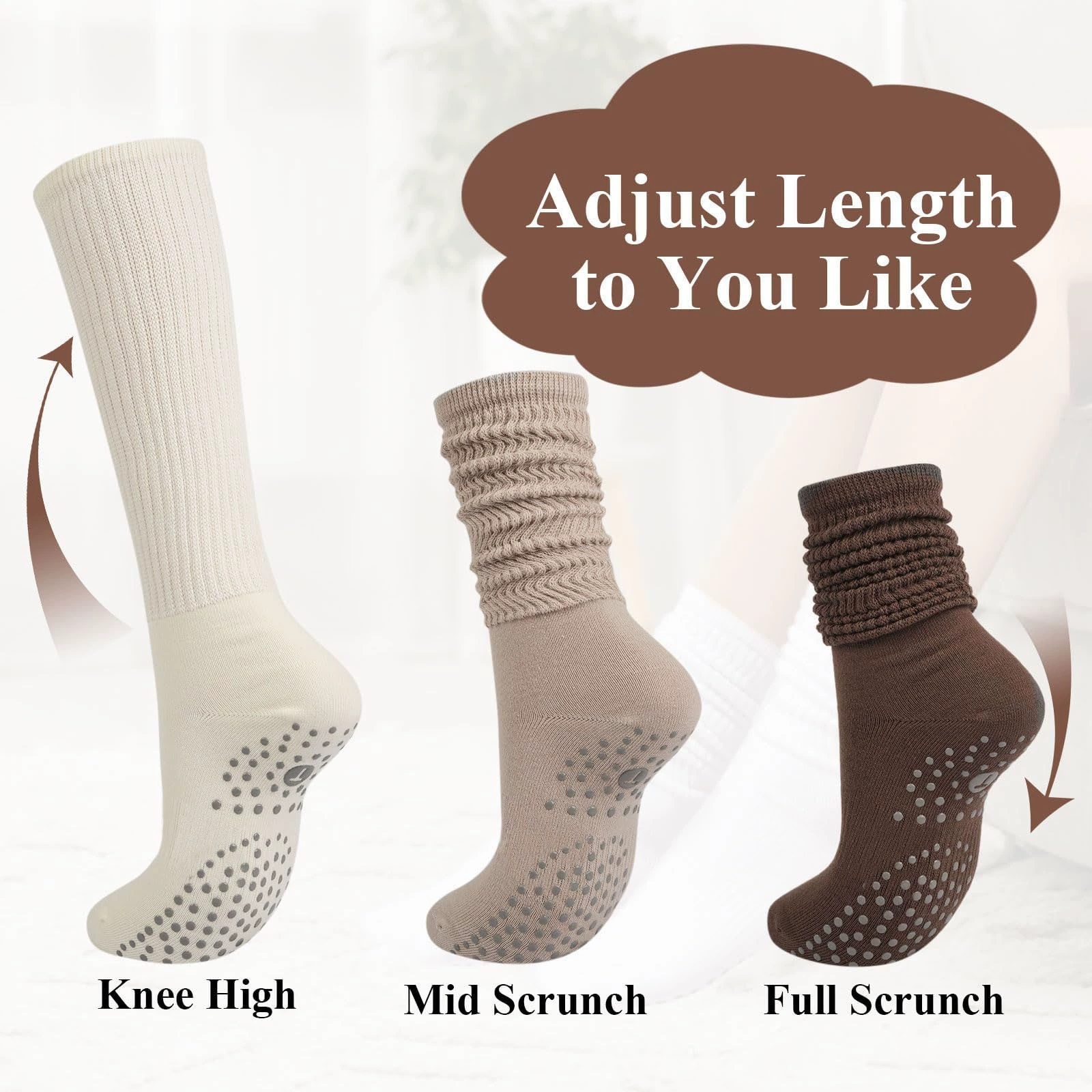 1-3 Pares de Calcetines de Pil - Pilates Yoga Barı reseña y precio